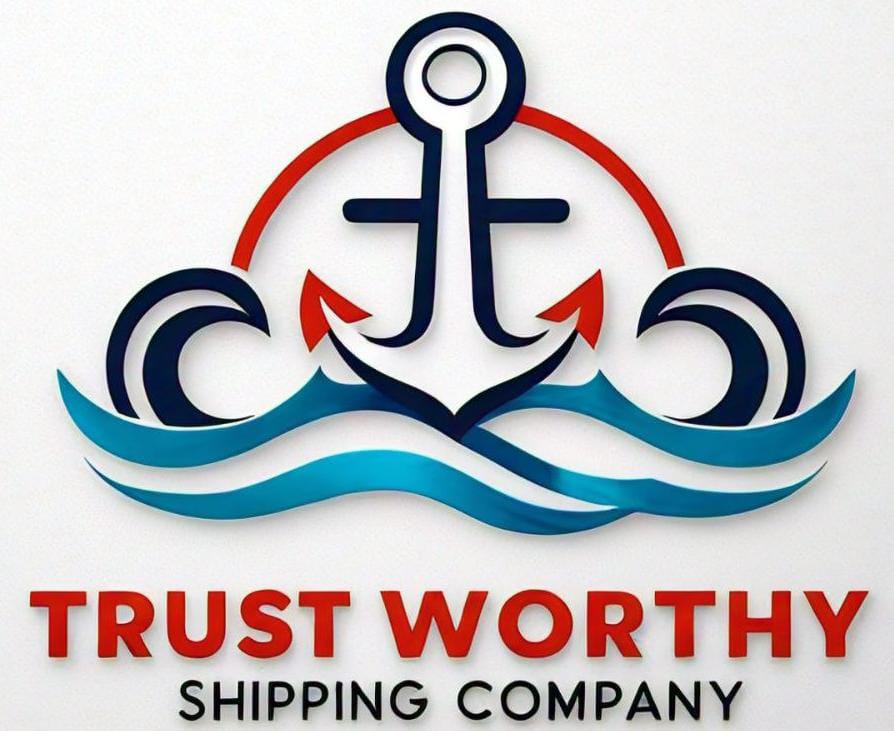 Trust Worthy Shipping Company Logo